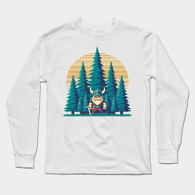 Little Viking V1 Long Sleeve T-Shirt by LarsonBrosSupplyCo